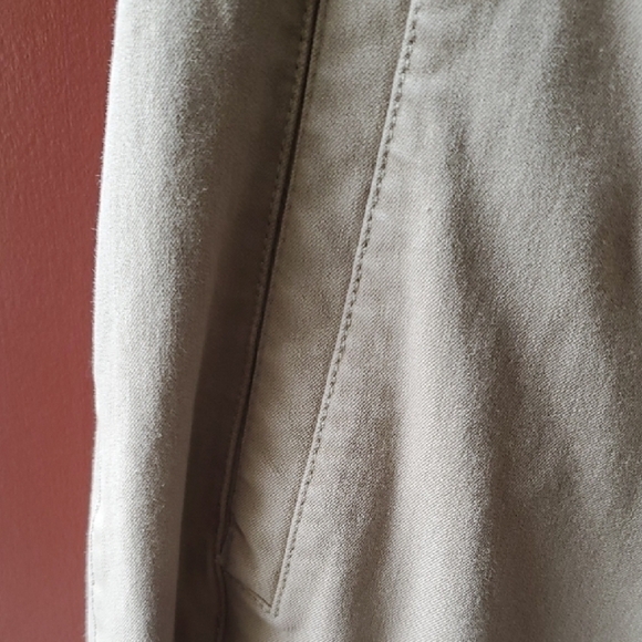 Eileen Fisher Tan Ankle Cropped Pants - Picture 5 of 10